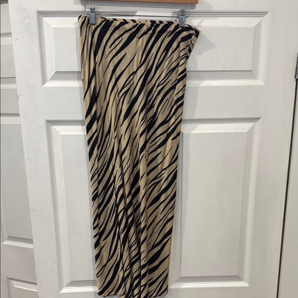 Nasty Gal - Zebra Print Skirt Midi